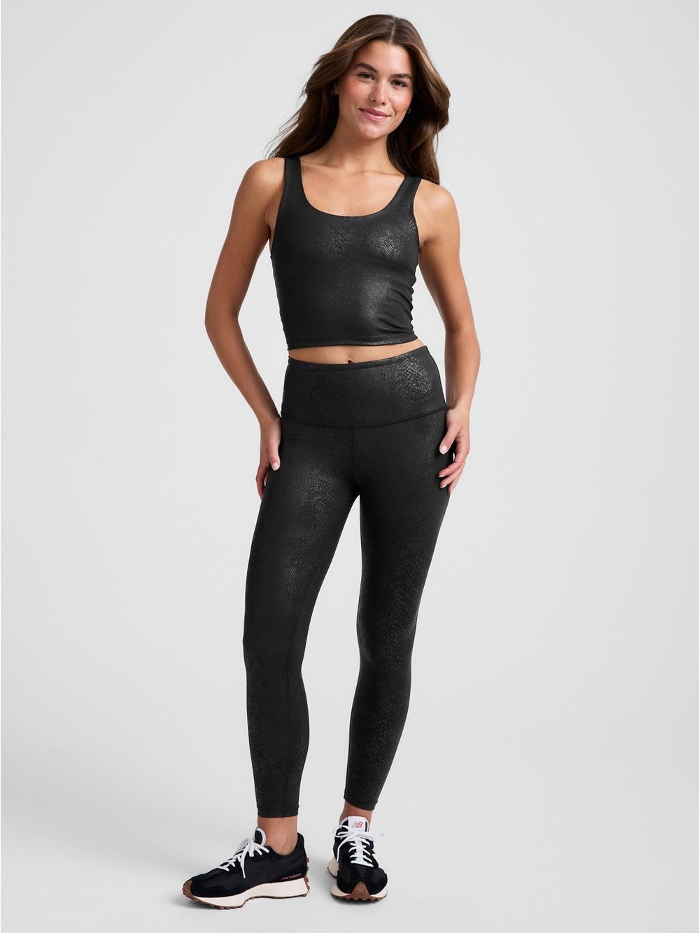 Beyond Yoga Black Viper Set
